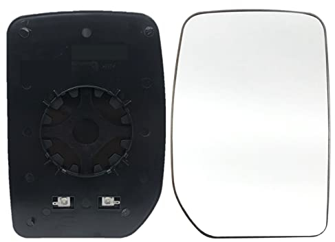 HZ-DESIGN Spiegelglas Spiegel Außenspiegel Glas Rechts beheizt passend für Ford Transit 2000-2014