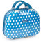 ITACA - Trousse de Toilette Enfant - Beauty Case. Trousse de Toilette Garçon Légère et Résistante - Vanity Femme Grand Format. Vanity Rigide Voyage. Loisir, Bleu