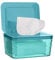 Whchiy Wet Wipes Box Baby Boxes for Baby Care Wipes BPA-Free Toilet Paper Box with Lid Tissue Storage Case for Home and Office (Green Box)