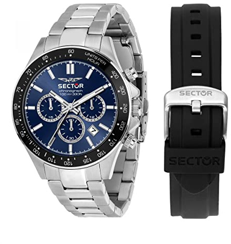 Sector No Limits 230 Herrenuhr, Chronograph – 43 mm