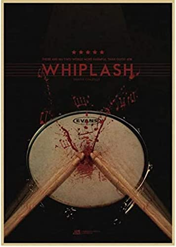 BOBSLA Poster Whiplash Poster, Vintage-Tv-Filmplakat, Wandkunst, Poster Und Drucke, Leinwandgemälde, Heimdekoration 50X70Cm Kein Rahmen