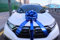 Chexin Blau Schleife Große Masche für Auto Happy Birthday Geschenk Fahrrad, Geschenkschleife Große - XXL 45 cm, Riesen Geschenkschleife für Hochzeiten, Neue Häuser, Parties, und Bänder 600 cm Lang