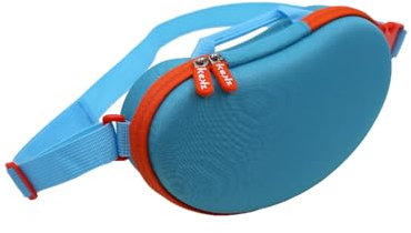 Kekz Bohne Blau - Original-Reiseetui für Kekzhörer, schützt Kekzhörer und Audiochips auf Reisen, mit Platz für mehr als 20 Chips, KEKZ Zubehör