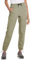 baleaf Damen Outdoorhose Wanderhose Wasserdicht Schnelltrocknend Leicht Trekkinghose Capris UV Schutz UPF 50 Funktionshose mit Reißverschlusstasche Regular Version Grasgrün M