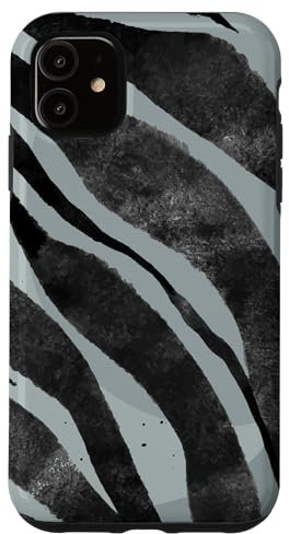 iPhone 11 Cute Zebra Print Pattern Case