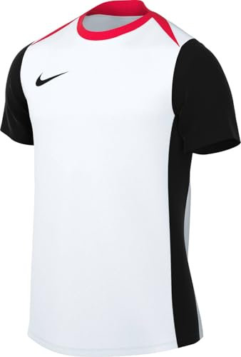 NIKE FD7592-100 Dri-FIT Academy Pro 24 SS Top K Sweatshirt Men's WHITE/BRIGHT CRIMSON/BLACK/BLACK Size L