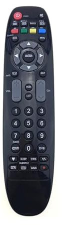 1 Mando a Distancia RC-309-B Compatible con NPG TV RC-309B NL2268HFB NL3268HB NL3229AB NL3268HHB NL1968HHB NK2366HHB NLD3235HHB NLD3235HHB