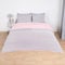 OHS 10.5 Tog Coverless Duvet King Size, Reversible Washable Coverless Kingsize Duvet Summer Camping Travel Duvets Soft Warm Comfy King Bedding with Pillowcase, Blush/Grey