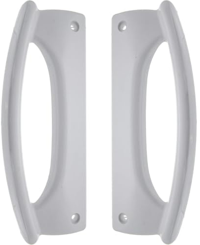 ALGOMAS® Pack de 2 Tiradores de Puerta para Nevera WP| Código 481246268876 | Compatible con Modelo AFG7080 | Fácil Instalación