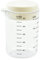 Taza medidora de cocina de 500 ml con tapa, vaso graduado, taza de leche, herramientas para hornear