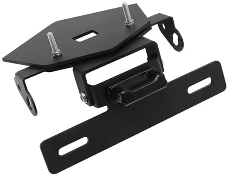 LFYEQZ Motorrad Nummernschildhalter Motorrad Heckklappe Mit Beleuchteter Kennzeichenhalterung Nummernschildhalterung Für B&MW Für S1000RR Für S1000R Für M1000RR 2019–2023