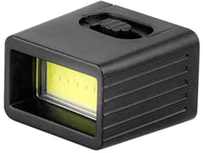 Gramigg Kleine LED-Taschenlampe, 9 V, batteriebetrieben, wasserdicht, für Camping und Außenbereich, hohe Helligkeit