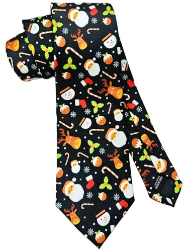 NEONSKY Cravatta Personalizzata per Compleanno Uomo Donna – Idee Regalo per 18/30/40/50/60/70/80 Anni, Elegante, idea regalo originale e divertente, Regolabile, Design Originale