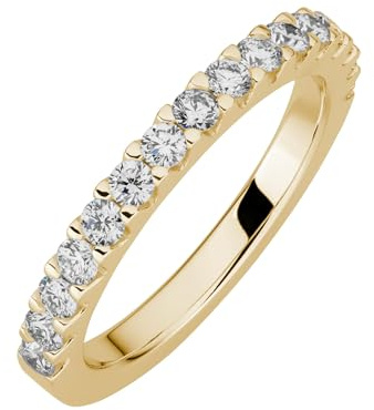 Lyomi Damen Ring 585/- Gold Glänzend Diamant Lab Grown gelb 0,70ct. 067370181-1