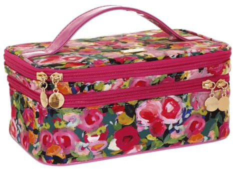 Camomilla Milano Beauty Case Donna, Tessuto, Collezione Colorful Joy, Misura M, Colore Fucsia