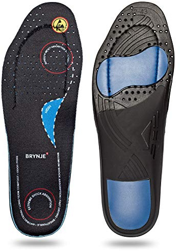 Brynje 68203 Ultimate Footfit - High - Atmungsaktive und Antistatische Einlegesohle - Gr. 35-37