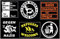 Unbekannt GEGEN NAZIS Aufnäher Patches Pack 6 Stück