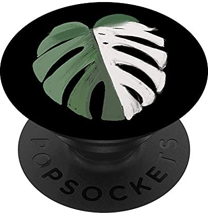 Monstera Thai Constellation Variegata Plant Plant PopSockets Swappable PopGrip