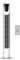 HOMCOM Ventilateur colonne silencieux 40 W, ventilateur tour pour chambre avec 3 modes 3 vitesses, télécommande, oscillant 70°, minuterie et contrôle tactile, 78,5H cm blanc