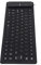 Yosoo Weiche Silikon-Tastatur, USB-Kabel-Silikon-Tastatur, Silikon-Tastatur, Vollständig Versiegeltes Design, Leichtes, Tragbares, Leises, Weiches, Komfortables (Schwarz)