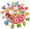 ICEPAPA, 28 Kawaii Radiergummi kinder, darunter 14 Tier Radiergummi und 14 Nachspeisen Radiergummi für give aways Kindergeburtstag, radiergummi kinder mitgebsel, und kleine Geschenke für Schüler