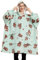 Ksnnrsng Oversized Blanket for Women Adults Super Soft Warm Comfortable Giant Blanket for Women Man With Pockets (Little Bear)