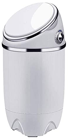 BYERZ BYERZ Machine à laver portative semi-automatique, laveuse compacte à cuve unique de 5 kg et essoreuse combinée pour appartement, dortoirs, camping-cars, camping et plus encore