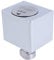 Amig - Cerradura Mod. 670A - 60 x 50 mm - Latón - Cromado brillo - Seguridad para puertas enrollables