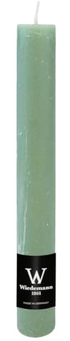 Wiedemann Kerzen Durchgefärbte Stabkerzen Eukalyptus 280 x Ø 35 mm, 1 Stück