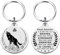 Richesele Cadeaux Viking pour homme – Porte-clés de protection avec amulette de runes celtiques – Mythologie nordique – Talisman de protection rune sûr – Cadeau de voyage, Porte-clés Loup Fenrir, S