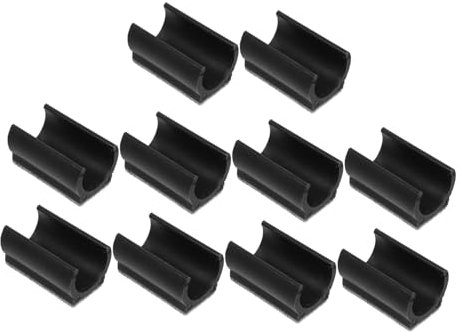 WATIIFUFU 10stücke Filzgleiter Für Stuhlbeine Möbelbodenschoner Aus Filz U-förmige Stuhlbein-Kappen Zum Schutz Von Hartholzböden Kleine Filzgleiter Für Stühle Und Möbel