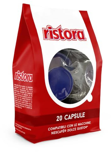 Ristora 100 Capsule Camomilla Melatonina Compatibile con Nescafé Dolce Gusto