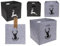 Filz-Aufbewahrungsbox, Hirsch/Hirschkopf,