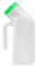 Zyiphor Botella Orinal para Hombre 1000 ML Urinario Portatil Hombre Cuña Orinal Unisex Orinal Adulto Hombre Orinal Hombre con Tapa Botella para Orinal Masculino