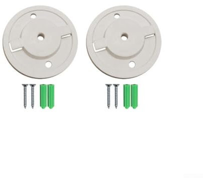 2 unids para cámaras inteligentes Tapo para IPC40A para IPC42 resistente a la intemperie base de montaje en pared con construcción ABS confiable