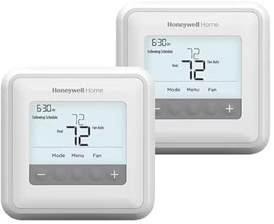 Honeywell T4 PRO RTH4110U2000-2PK Programmierbares Thermostat 1/Wärme 1/Kühlen – (2er-Pack)