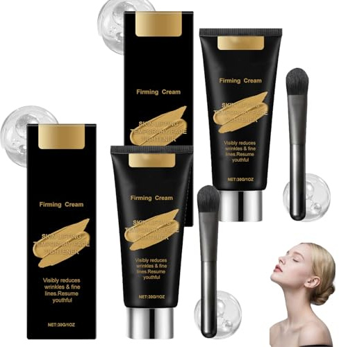 Anti-Wrinkle Firming Cream, Day and Night Care, Deeply Nourishment, Hydration and Bright, Smoothing Fine Lines, Repairing Skin Barrier, Improving Skin Sagging, Suitable for All Skin Types (2pcs)