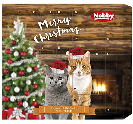 Nobby StarSnack Adventskalender Katze, 1 Packung (1 x 84 g)