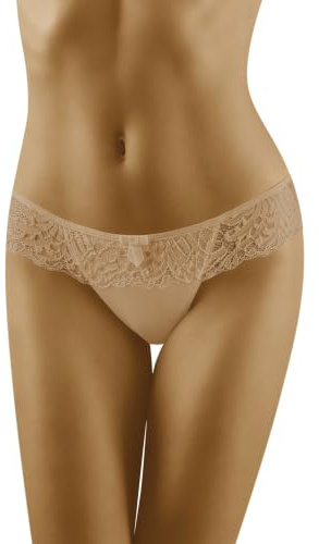Wolbar Damen Sexy Tanga-Strings Spitze Miederslip Slips Mit Tiefer Hüftlinie WB09