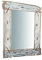 Biscottini Specchio da parete cornice legno riciclato L63XPR4XH88 cm - Specchiera bagno verticale e orizzontale per un arredamento rustico - Specchio ingresso da parete