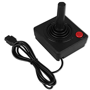 Lazmin112 Controller Joystick Classico, Controller analogico Gamepad con Controllo di Gioco a Vie con Retro Stile cablato