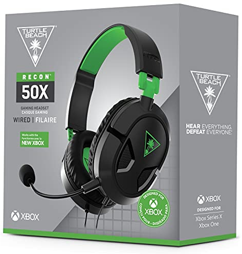 Turtle Beach Recon 50X Xbox, PS5, PS4, PC-Headset – Black450/6696