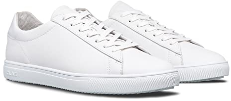 Clae Bradley Herren-Sneaker, dreifach, weißes Leder (Numeric_7_Point_5), Dreifaches, weißes Leder, 40 EU