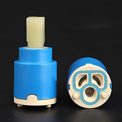 Ceramic Tap Cartridge 25 mm Replacement Ceramic Disc Cartridge AZ SD Bath Basin Sink, Blue