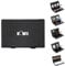 KIWIFOTOS Metal Memory Card Case Carrying Holder Storage for SD MicroSD CF XQD CFexpress Type-B CFexpress Type-A Cards with 5 Exchangeable Soft EVA Foam Inserts