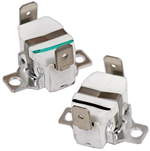 SPARES2GO Lot de 2 thermostats de chauffage compatibles avec sèche-linge Proline TDV65