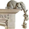 mohito Elefant Statue Figur 3 Stücke Elefant Kulptur Figur Deko Set Harz Handwerk Ornamente für Home Office Handwerk