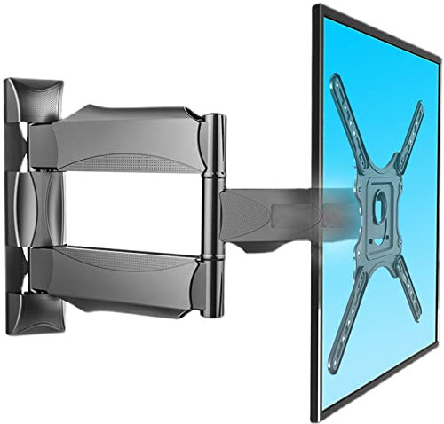 WKLSRHBD Soporte TV con Brazo Giratorio y Extensible 32-60 Pulgadas - Compatible con VESA 400x400 | Fácil y Rápido de Instalar, Soporte TV de Pared articulado inclinable (32)