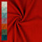 VmG-Store Musselin Double Gauze 61 Farben Meterware Stoff Tex 100 Uni (50 x 135cm) (054 I Rot)
