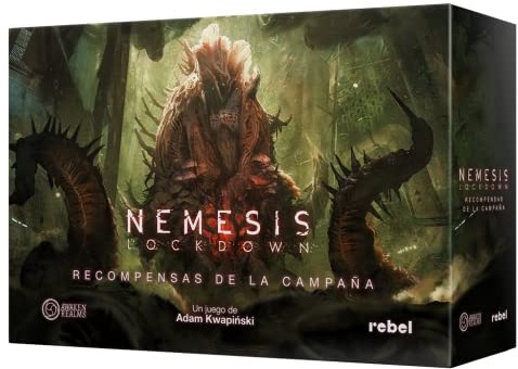 Asmodee Nemesis – Lockdown Belohnungen für Kampagnen – Erweiterung auf Spanisch, RBNE08ES